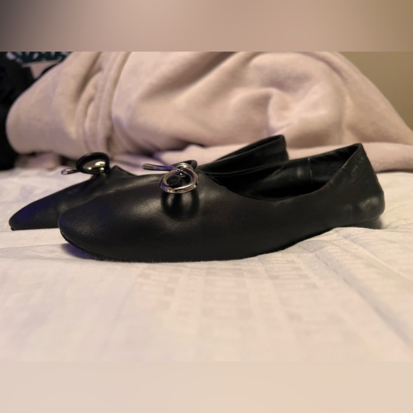 Balenciaga leather Bow Ballet flats - Picture 2 of 5